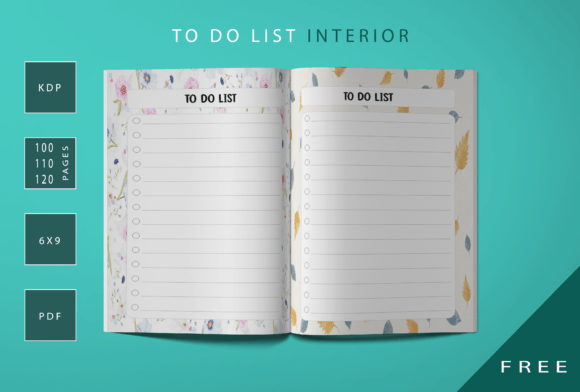 Download To Do List Interior KDP - Premium Resources