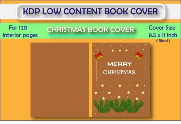 Download Christmas Book Cover for KDP Low Content - Premium Resources