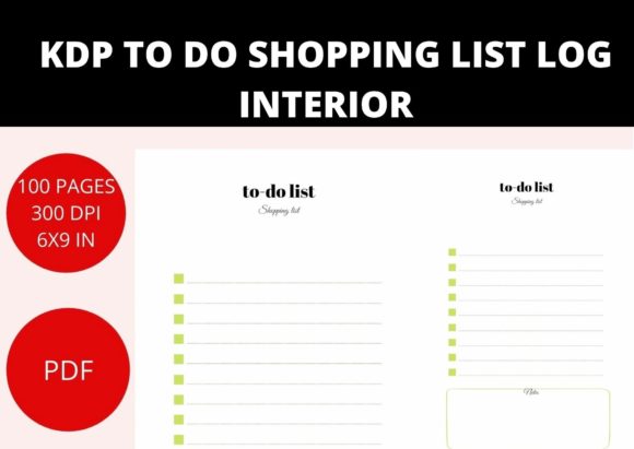 Download Kdp Simple to Do List Interior - Premium Resources